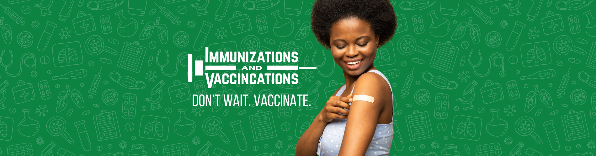 We want your family happy and healthy!<br> Call us today to schedule your vaccination!